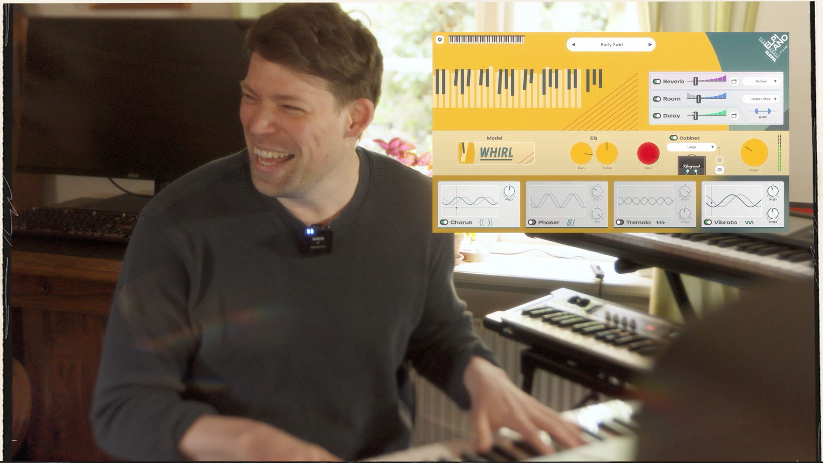 See Dirty Loops Jonah Nilsson play Elpiano!