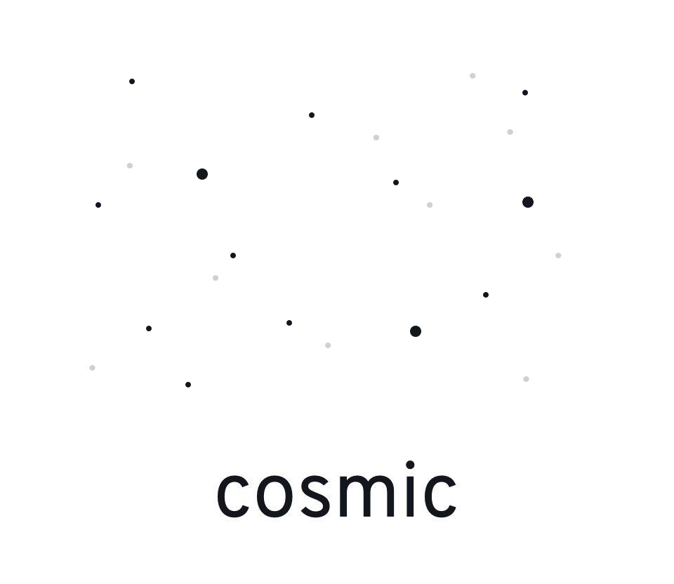 Cosmic algorithm