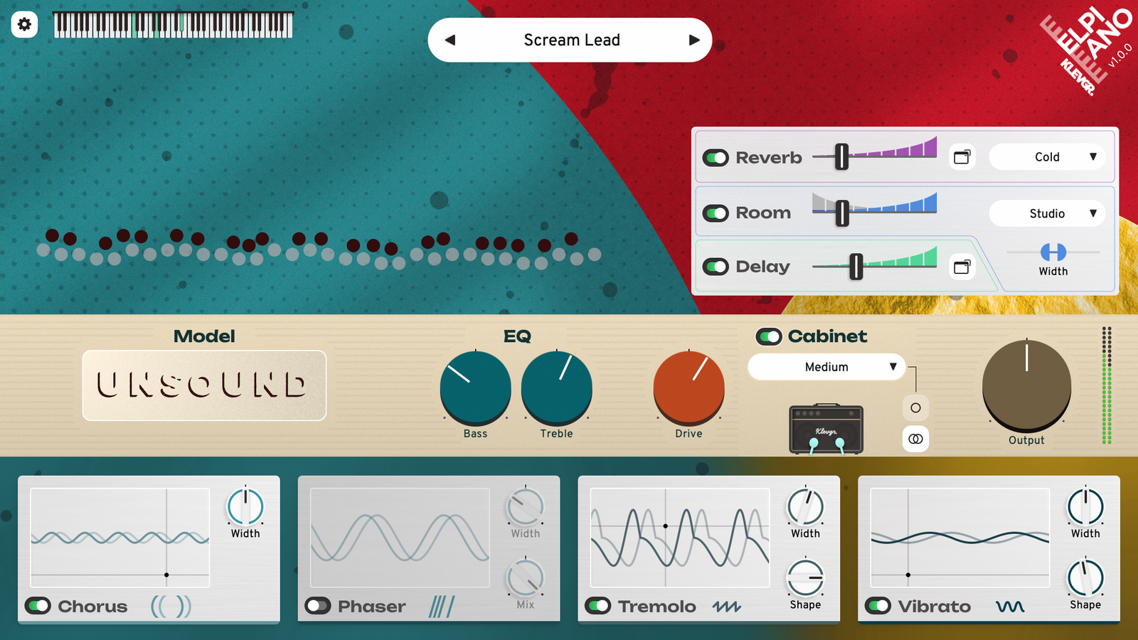 Unsound — Included model for Elpiano