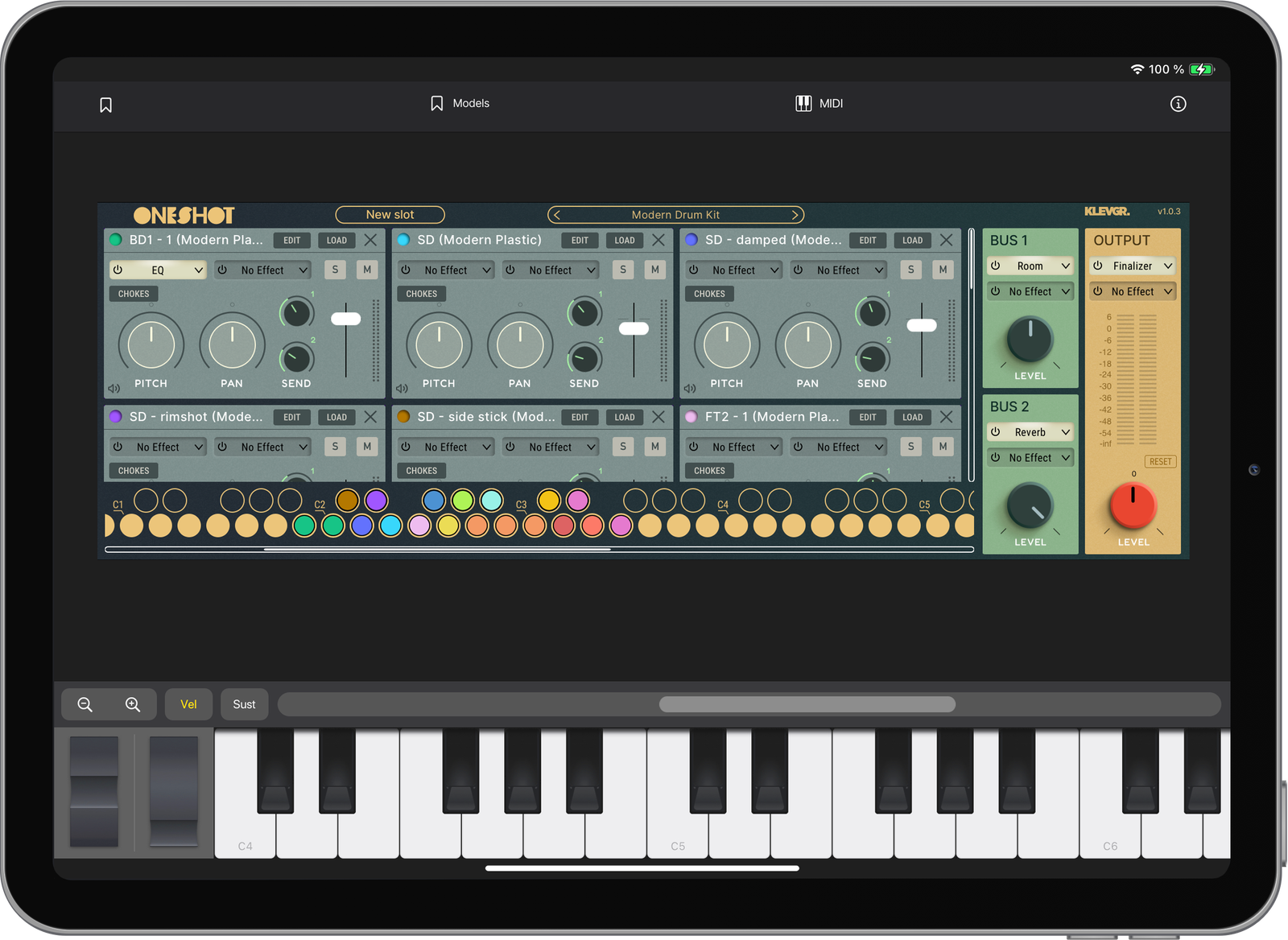 View of OneShot for iOS