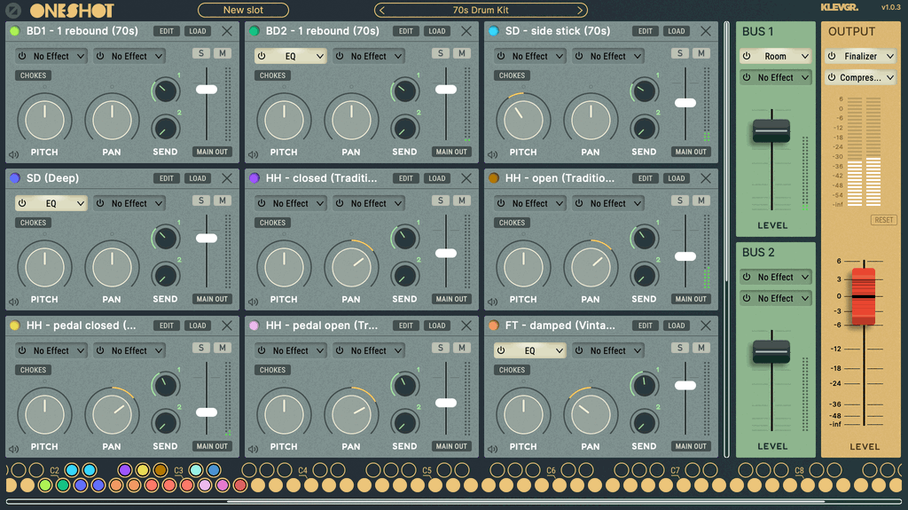 OneShot – Drum Sampler